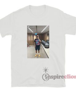 Harry Styles Wearing T Shirt Unisex Tshirt 