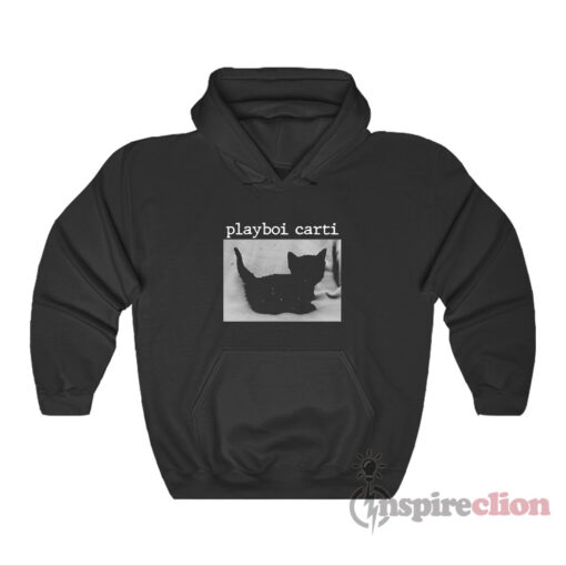 Playboi Carti Black Cat Hoodie For Unisex - Inspireclion.com