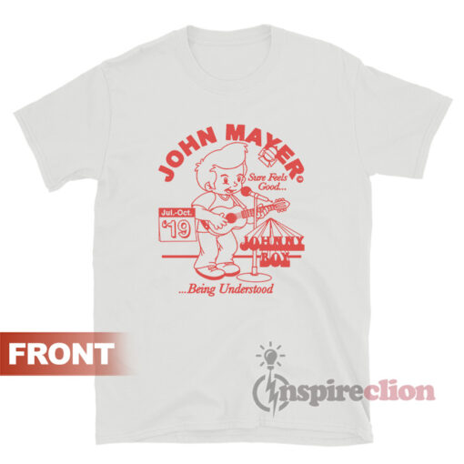 Online Ceramics Johnny Boy John Mayer 2019 Tour T-Shirt
