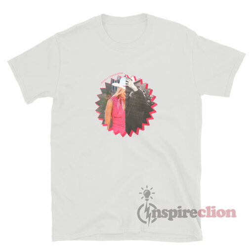 Margot Robbie And Cillian Murphy Barbie x Oppenheimer T-Shirt