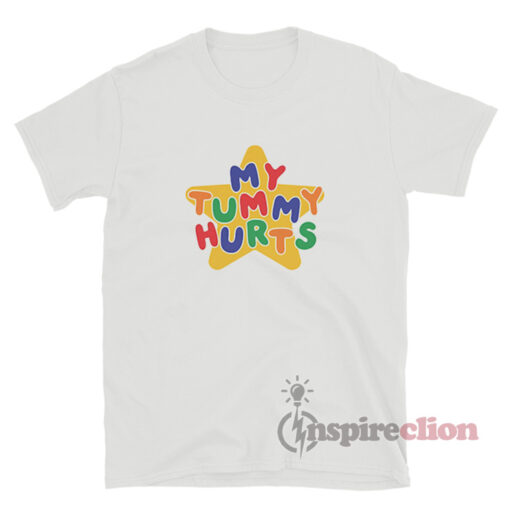 My Tummy Hurts Clowncore Meme T-Shirt