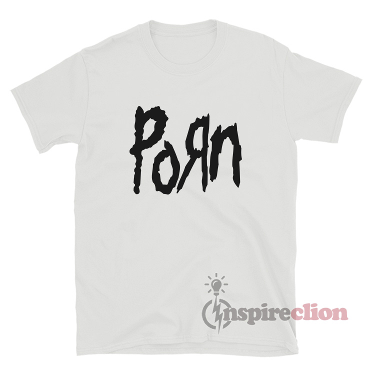 Pornkorn - Get It Now Porn Korn Logo Parody T-Shirt - Inspireclion.com