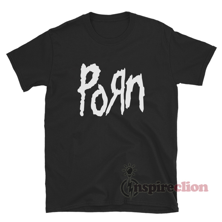 Pornkorn - Get It Now Porn Korn Logo Parody T-Shirt - Inspireclion.com