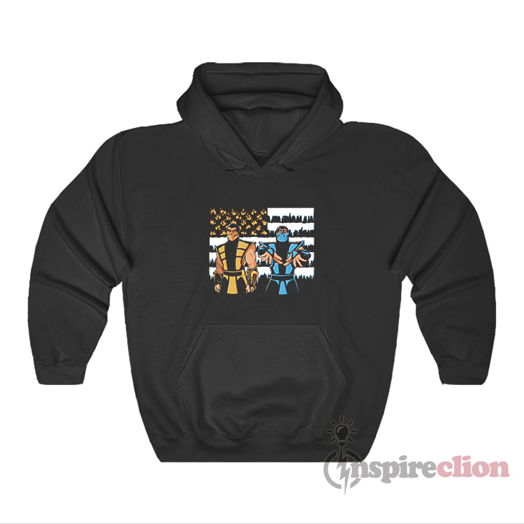 Scorpion Sub Zero Mortal Kombat Outkast Stankonia Hoodie