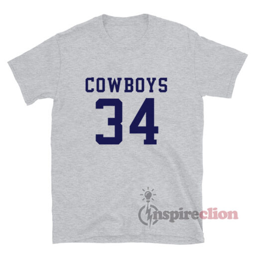 Alan Jackson Cowboys 34 Dallas Cowboys T-Shirt