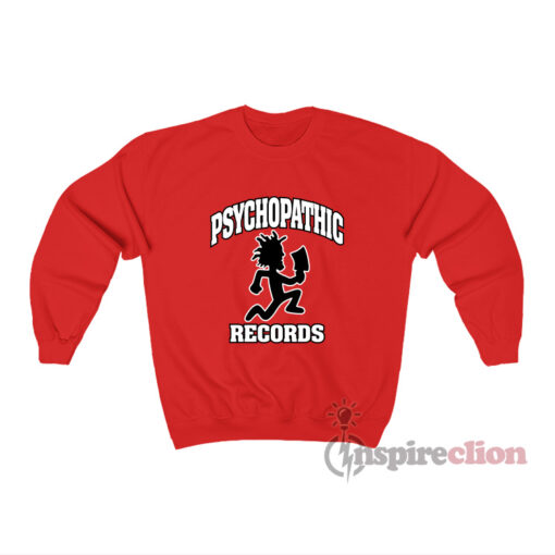 Insane Clown Posse Psychopathic Records Logo Sweatshirt