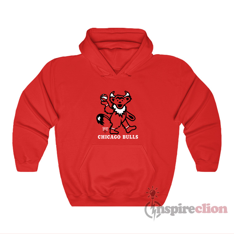 NBA x Grateful Dead x Chicago Bulls Shirt, hoodie, sweater, long