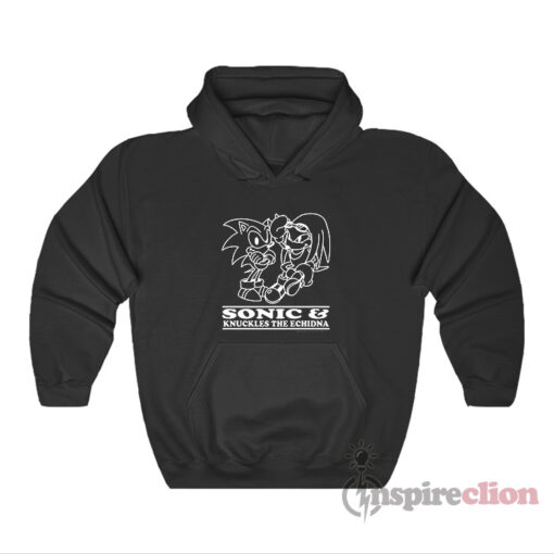 Sonic And Knuckles The Echidna Besties Hoodie