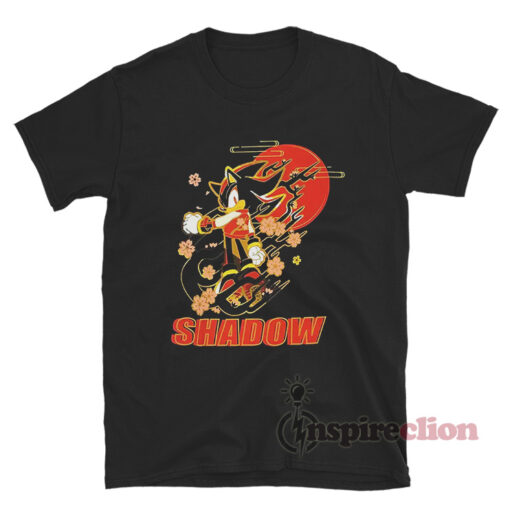 Sonic The Hedgehog Shadow Sakura Boyfriend Fit Girls T-Shirt