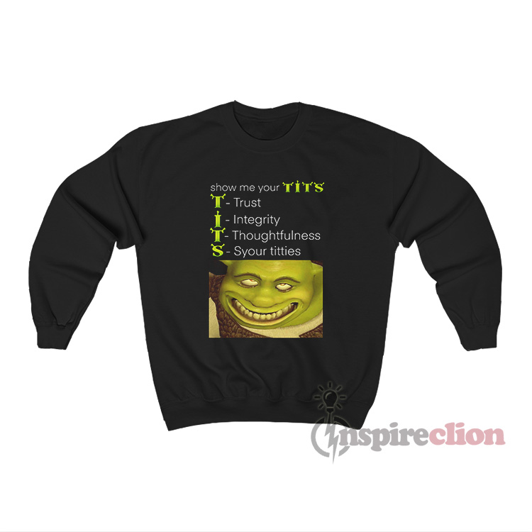 Shrek Flexing meme | Art Print