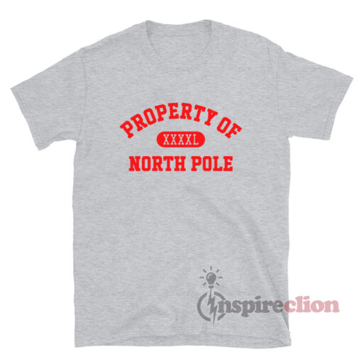 The Santa Clauses Riley Property Of XXXXL North Pole T-Shirt