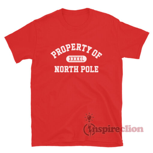 The Santa Clauses Riley Property Of XXXXL North Pole T-Shirt