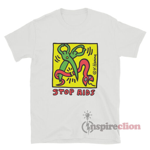 Keith Haring Stop Aids T-Shirt