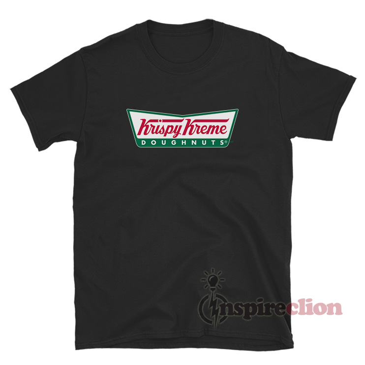 Get It Now Krispy Kreme Doughnuts Logo T Shirt Inspireclion