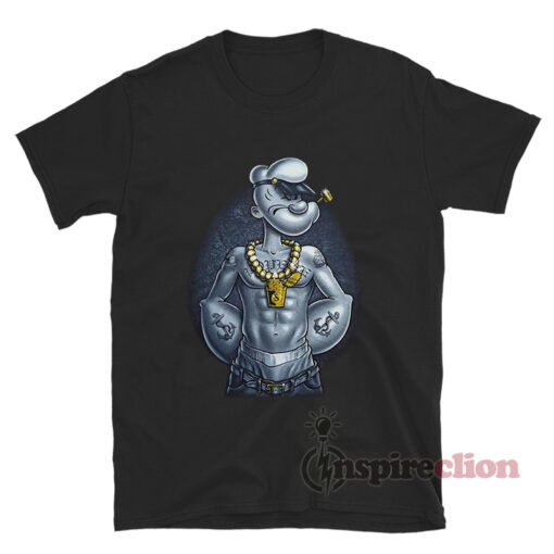 Popeye The Sailor Man Gangster T-Shirt