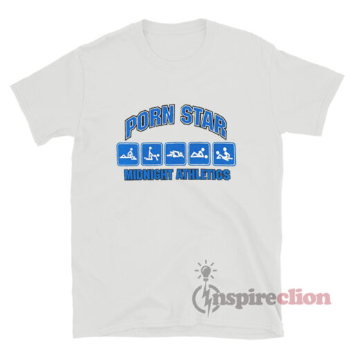 Porn Star Midnight Athletics T-Shirt