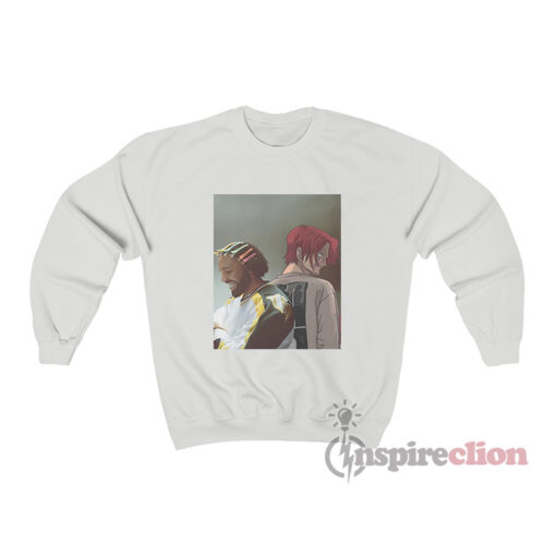 Rappers x Anime One Piece Drake Members Only Sweatshirt