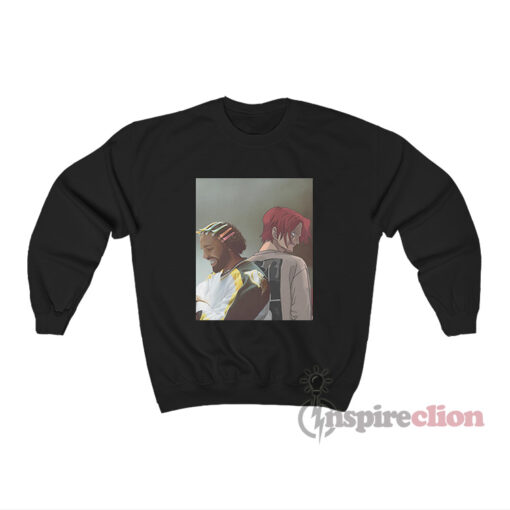 Rappers x Anime One Piece Drake Members Only Sweatshirt