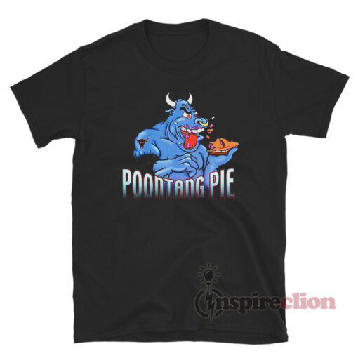 Vintage WWE The Rock Poontang Pie T-Shirt