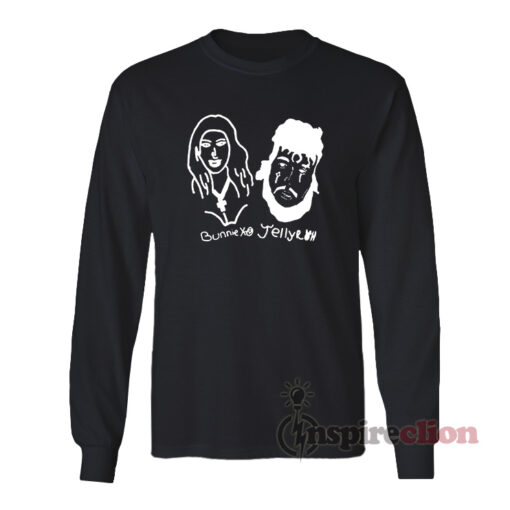 Jelly Roll And Bunnie XO Drawing Long Sleeves T-Shirt