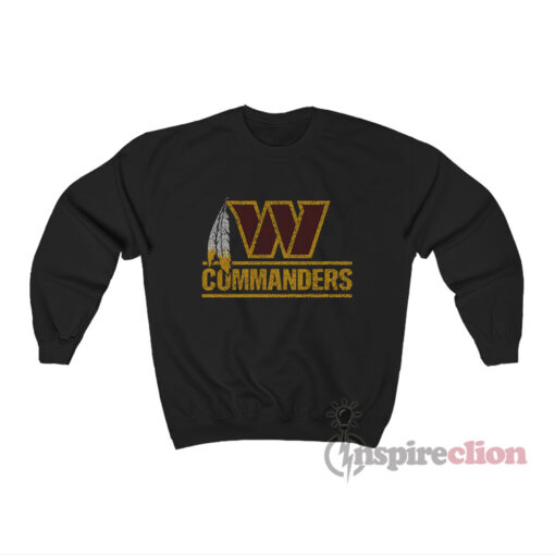 Dan Quinn Washington Commanders New Logo Sweatshirt