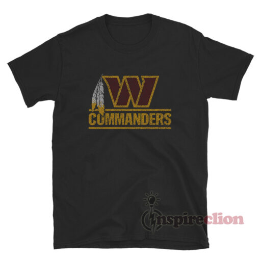 Dan Quinn Washington Commanders New Logo T-Shirt