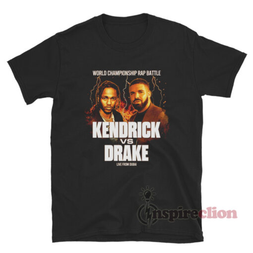 Rap Battle Kendrick vs Drake T-Shirt