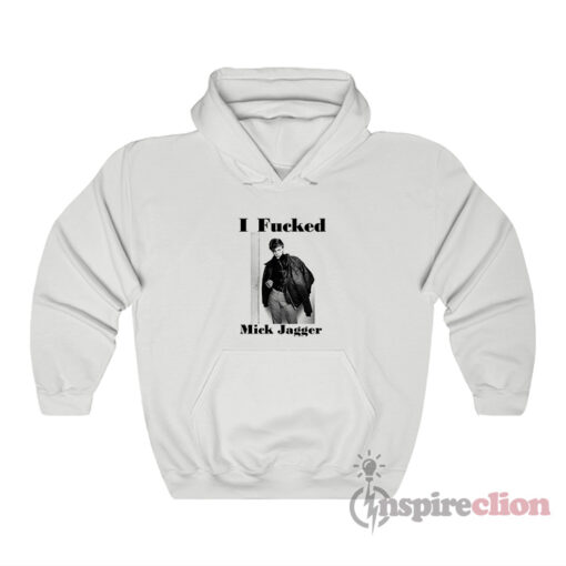 David Bowie I Fucked Mick Jagger Hoodie