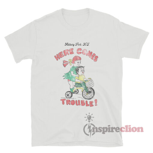 Johnny Ramone Here Comes Trouble T-Shirt