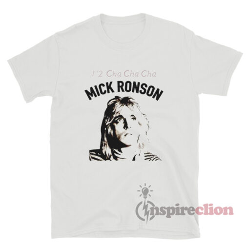 Vintage Debbie Harry Wearing Mick Ronson T-Shirt