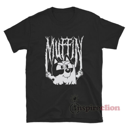 Bluey Muffin Metal Logo T-Shirt