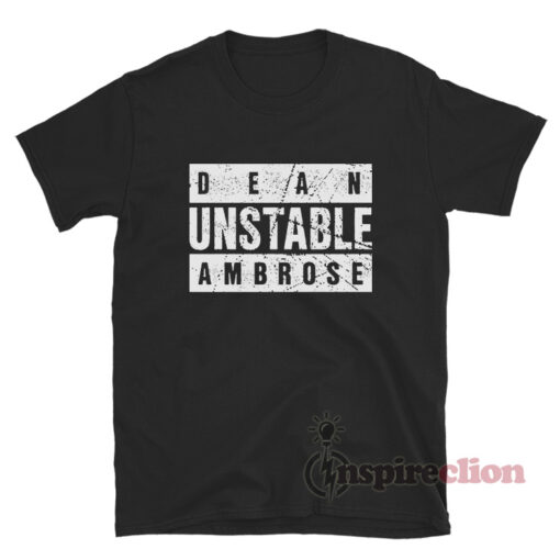 Dean Ambrose Unstable Logo T-Shirt