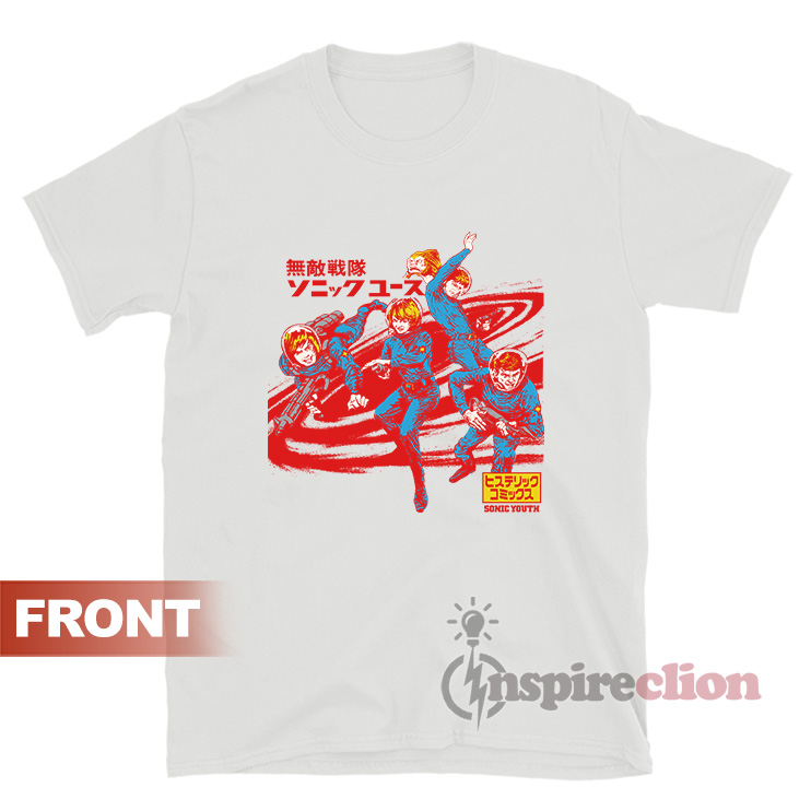 Kurt Cobain Sonic Youth Hysteric Astronaut T Shirt Inspireclion